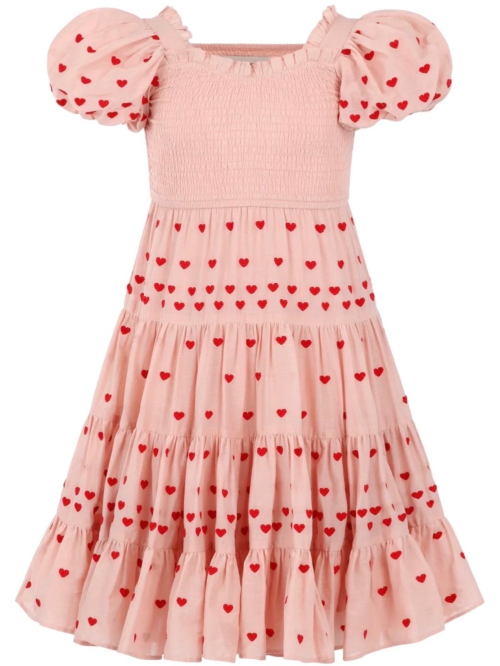 Heart Embroidered Dress